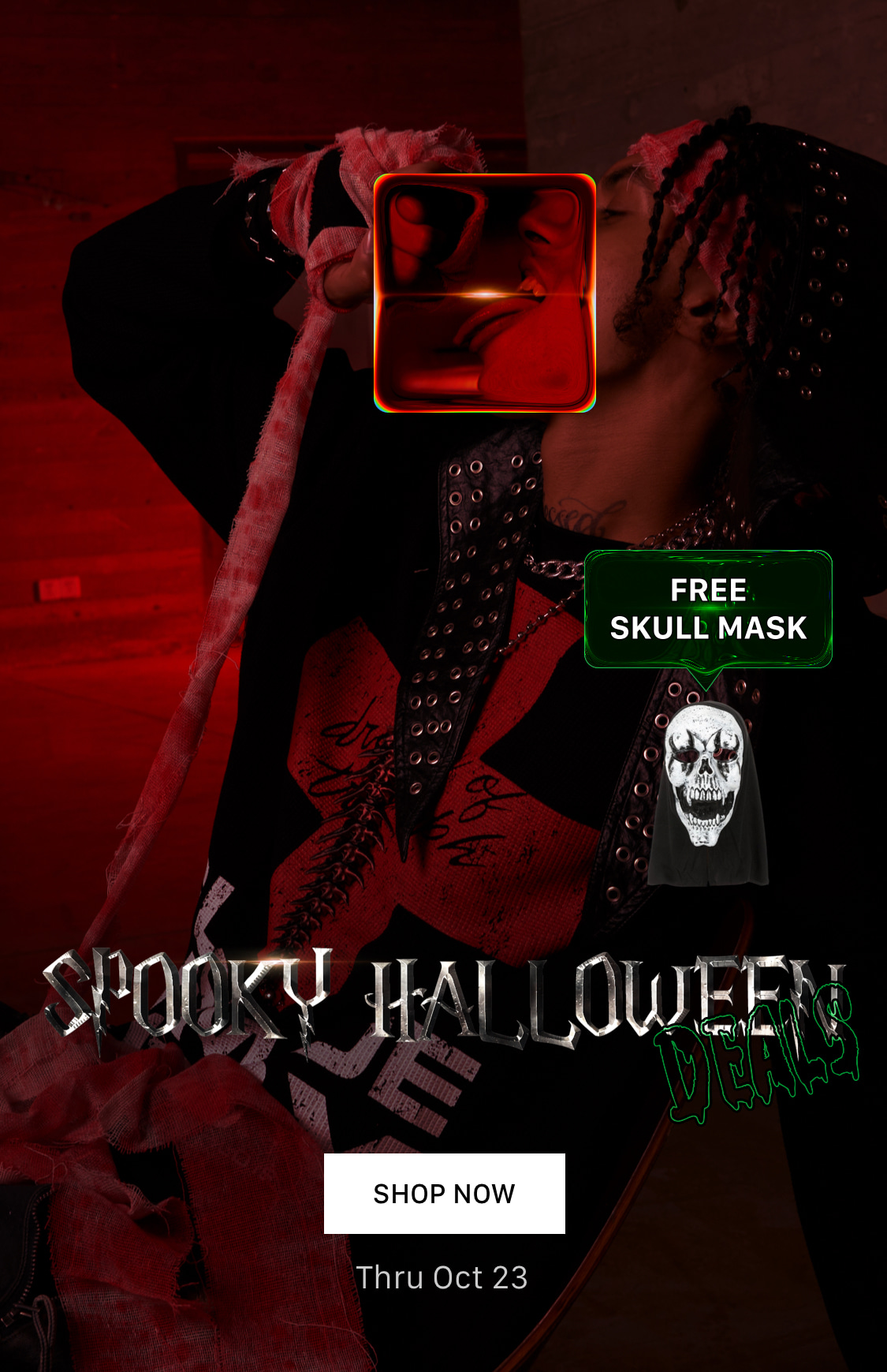 移动端 Halloween 活动 Banner 视觉设计
